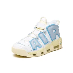 Nike Sneakers Montantes|Sneakers En Cuir*Wmns Air More Uptempo White / Cobalt Bliss / Alabaster
