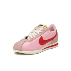 Nike Sneakers En Cuir|Chaussures De Running Retro*Wmns Cortez TXT Medium Soft Pink / Fire Red / Sail / Team Orange