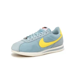 Nike Sneakers En Cuir|Chaussures De Running Retro*Wmns Cortez TXT Light Armory Blue / Lightning / Sail