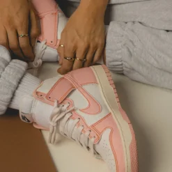 Nike Sneakers En Cuir*Wmns Dunk Hi 1985 *Artic Orange* Arctic Orange / Arctic Orange / Summit White
