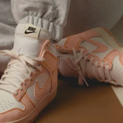 Nike Sneakers En Cuir*Wmns Dunk Hi 1985 *Artic Orange* Arctic Orange / Arctic Orange / Summit White
