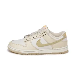 Nike Sneakers En Cuir*Wmns Dunk Low Muslin / Team Gold / Pale Ivory / Laser Orange
