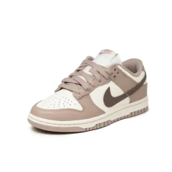 Nike Sneakers En Cuir*Wmns Dunk Low Sail / Plum Eclipse / Diffused Taupe