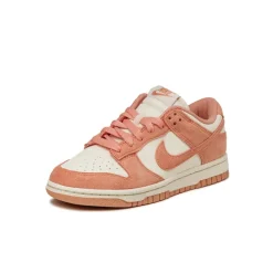 Nike Sneakers En Cuir*Wmns Dunk Low *Next Nature* Soft Pearl / Apricot Agate / White