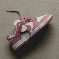 Nike Sneakers En Cuir*Wmns Dunk Low *Next Nature* White / Elemental Pink