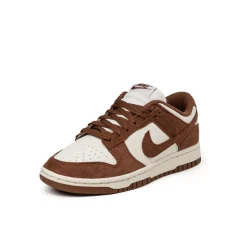 Nike Sneakers En Cuir*Wmns Dunk Low Premium Phantom / Red Sepia / Sail / White