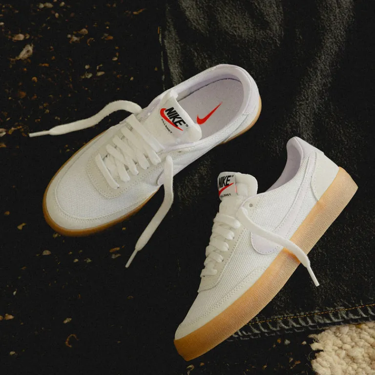 Nike Sneakers En Cuir|Baskets Décontractées Terrace*Wmns Killshot 2 *Textile* White / Gum Light Brown / Barely Grape