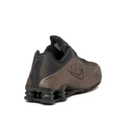 Nike Sneakers Végétaliens|Chaussures De Running Retro*Wmns Shox R4 Off Noir / Off Noir / Ironstone