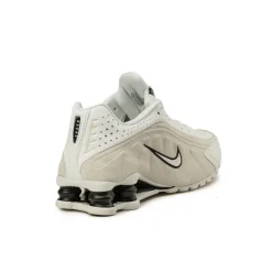 Nike Sneakers En Cuir|Sneakers Blancs*Wmns Shox R4 Summit White / Black / Light Orewood Brown