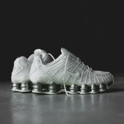 Nike Sneakers Végétaliens|Chaussures De Running Retro*Wmns Shox TL Sail / Sail / Sail