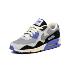 Nike Sneakers Végétaliens|Chaussures De Running Retro*x Patta Air Max 90 SP *Waves* Particle Grey / Neutral Grey / Sapphire