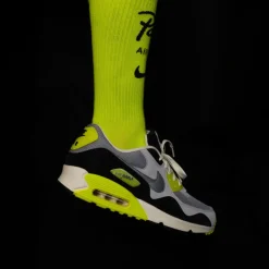 Nike Sneakers Végétaliens|Chaussures De Running Retro*x Patta Air Max 90 SP *Waves* Particle Grey / Neutral Grey / Cyver / Black