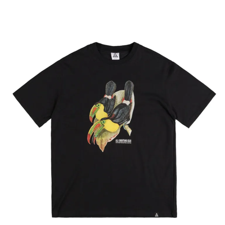 Nike T-Shirts*ACG Dri-Fit Toucan T-Shirt Black