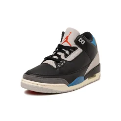 Jordan Sneakers Montantes|Sneakers En Cuir*NikeAir 3 Retro OG *Rare Air* Black / Chile Red / Neutral Grey