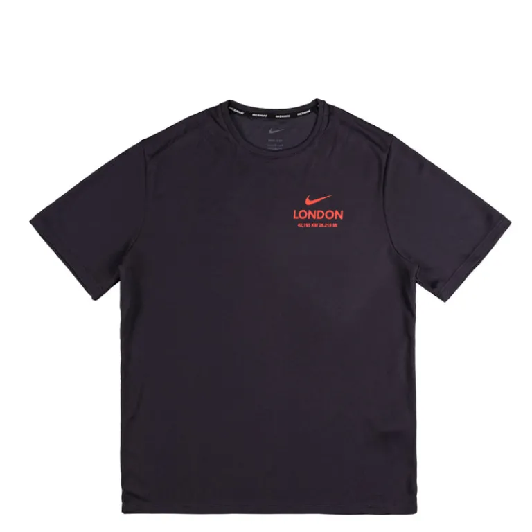Nike Running|T-Shirts*Dri-FIT Miler UV Running T-Shirt Cave Purple