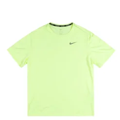Nike Running|T-Shirts*Dri-FIT Miler UV Running Top Barely Volt / Reflective Silver