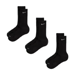 Nike Chaussettes*Everyday Cushioned Crew Socks 3 Pack Black / White