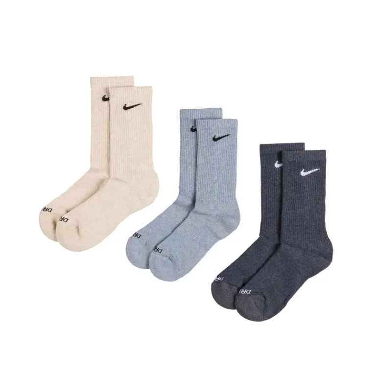 Nike Chaussettes*Everyday Cushioned Crew Socks 3 Pack Blue / Multi