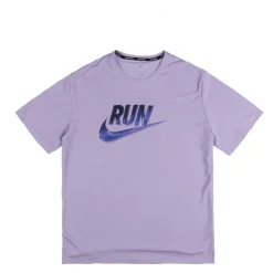 Nike Running|T-Shirts*Miler Run Energy Dri-Fit Short-Sleeve Running Top Hydrangeas