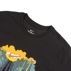 Nike T-Shirts*Running T-Shirt *There Is No Finish Line* Black