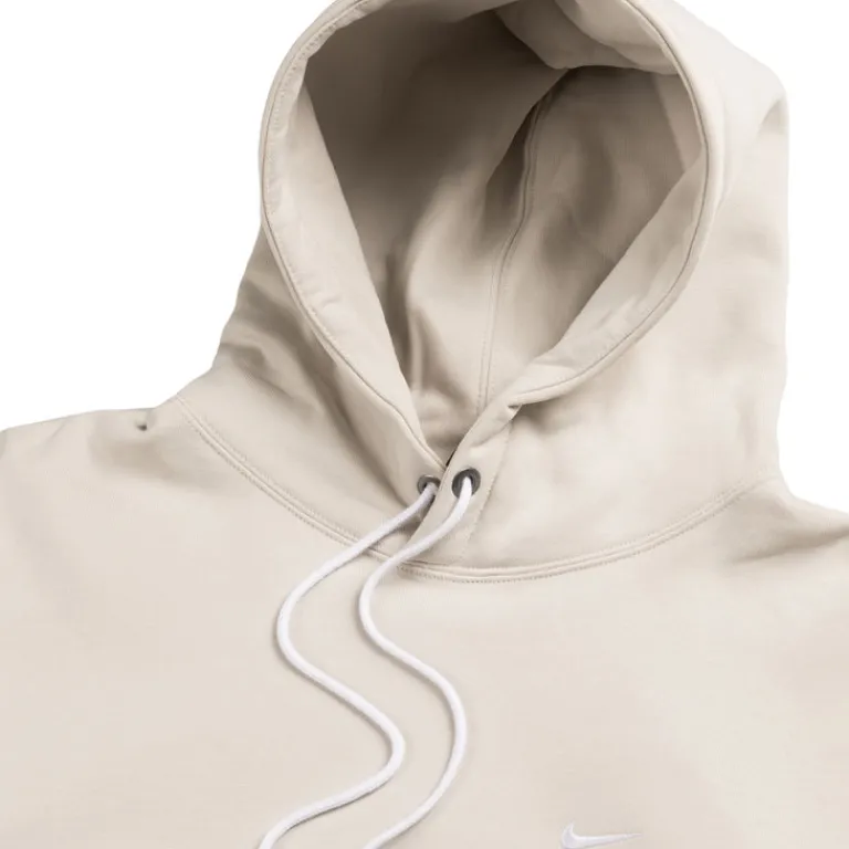 Nike Sweats À Capuche*Solo Swoosh Fleece Hoodie Light Bone / White