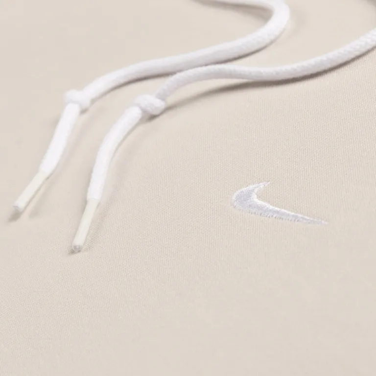 Nike Sweats À Capuche*Solo Swoosh Fleece Hoodie Light Bone / White