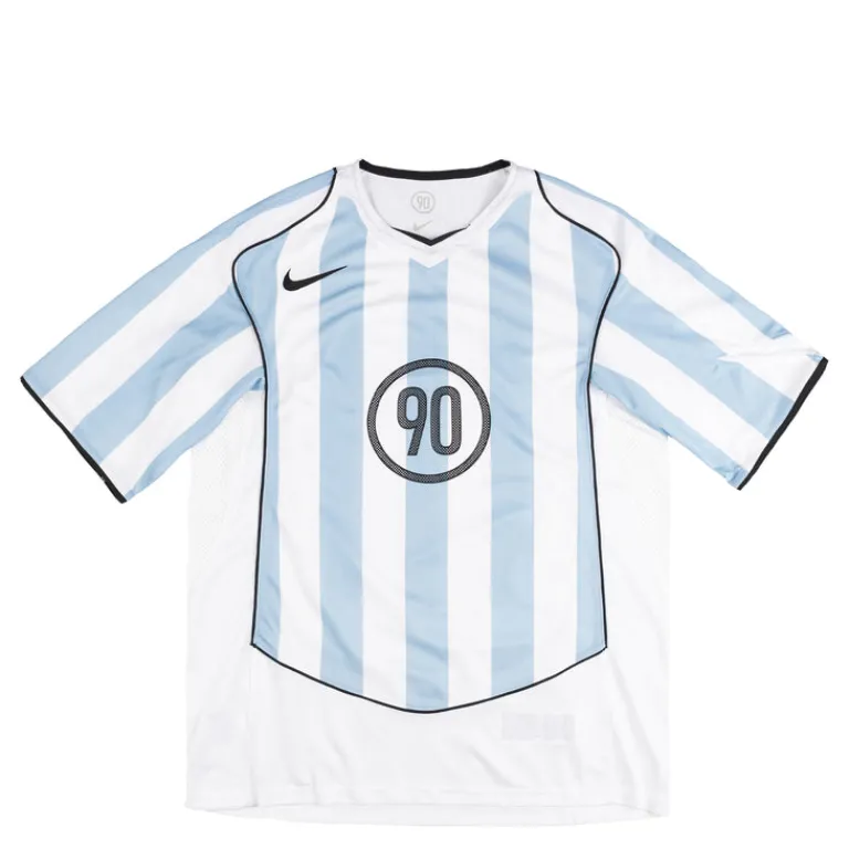 Nike T-Shirts*Total 90 Dri-Fit Soccer Jersey Psychic Blue / White / Black / Black