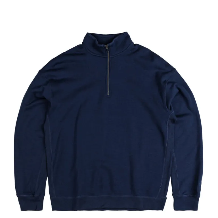 Nike Pullover*Wool Classic Quarter Zip Blue Void