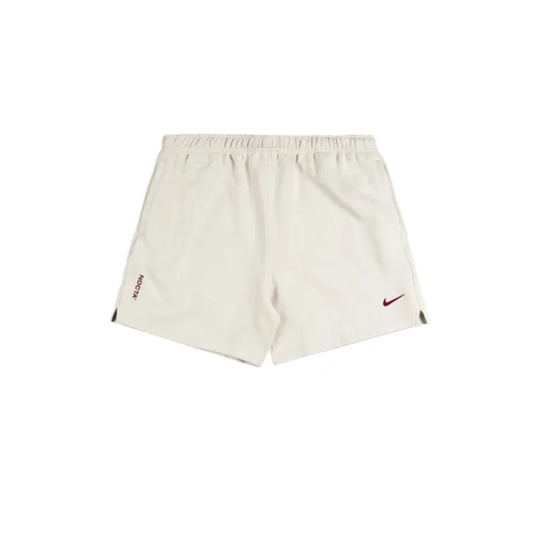 Nike Shorts*x Nocta Cardinal Fleeceshorts Light Orewood Brown / Team Red