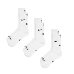 Nike Chaussettes*x Nocta Crew Socks 3-Pack White / Black