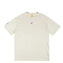 Nike T-Shirts*x Nocta CS Tee Light Orewood Brown / Team Red