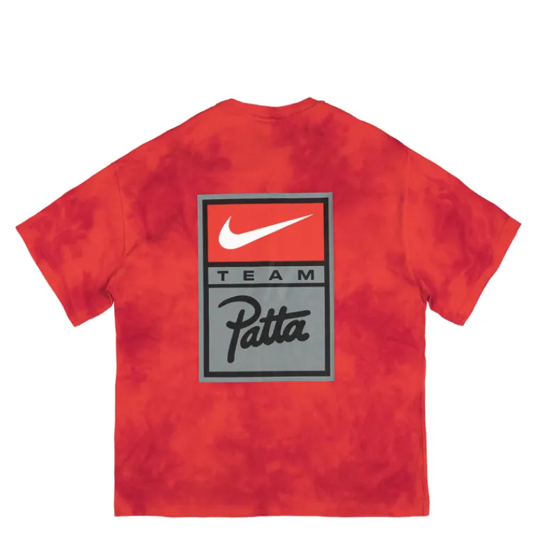 Nike T-Shirts*x Patta T-Shirt GX Wash Rush Red / University Red / Gymred