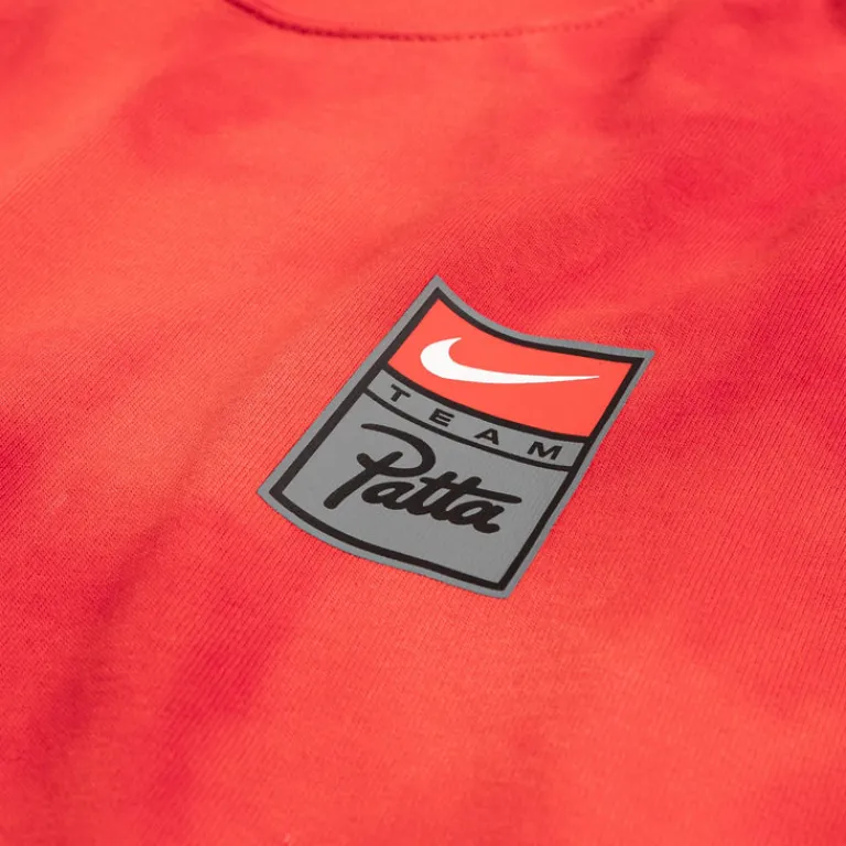 Nike T-Shirts*x Patta T-Shirt GX Wash Rush Red / University Red / Gymred