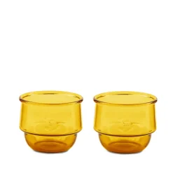 Niko June Vaisselle*Kantine Drinking Glass 2 Pcs Yellow