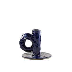 Niko June Bougies & Parfums D'Ambiance*Studio Candlestick Dark Blue