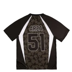 No Problemo T-Shirts*Area 51 Football Shirt Black