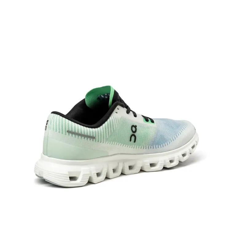 On Chaussures De Running|Sneakers Blancs*Cloud 6 Push W Horizon / Honeydew