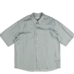 Our Legacy Chemises*Beyond Shirt Shortsleeve Geo Stripe Ceremonial Viscose