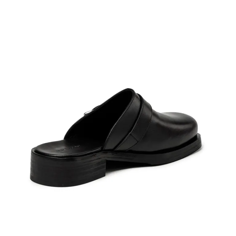 Our Legacy Sneakers En Cuir*Camion Mule Black
