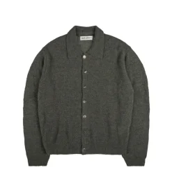 Our Legacy Pullover*Evening Polo Moss Green Fuzzy Alpaca