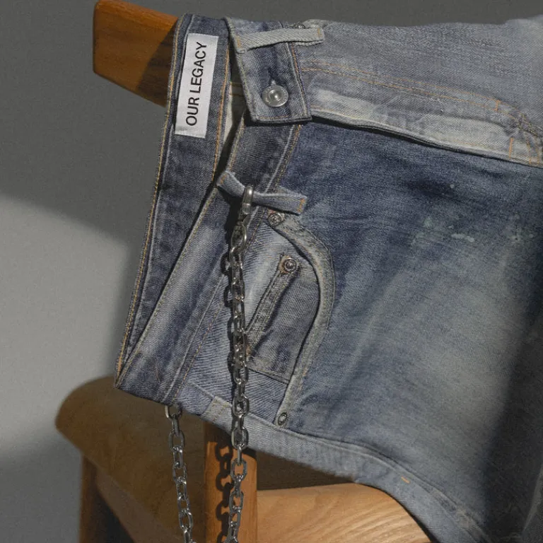 Our Legacy Pantalons*Third Cut Digital Denim Print