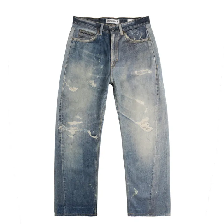 Our Legacy Pantalons*Third Cut Digital Denim Print