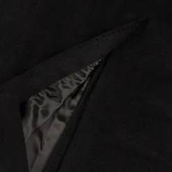 Our Legacy Gilets*Whale Coat Black Hairy Wool