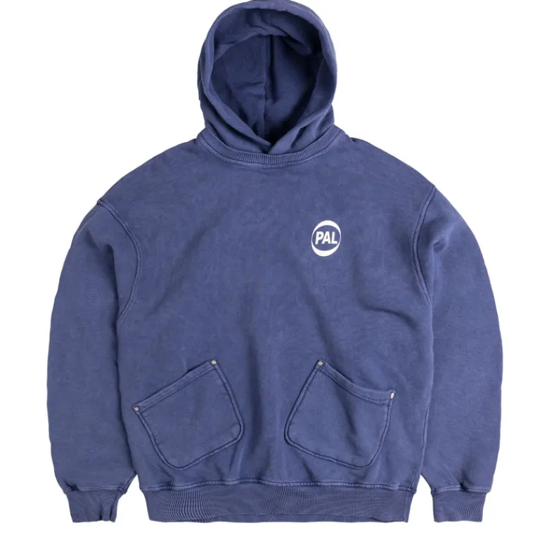 PAL Sporting Goods Sweats À Capuche*New TM Hooded Crewneck Medieval Blue