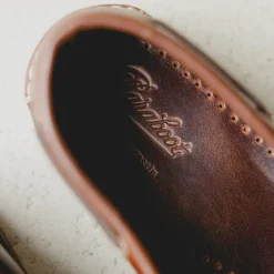 Paraboot Sneakers En Cuir*Barth Marine Marron / Lisse America