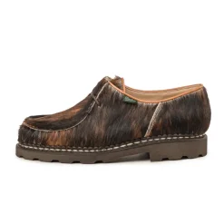 Paraboot Sneakers En Cuir*Michael Marche Marron / Poils Vache