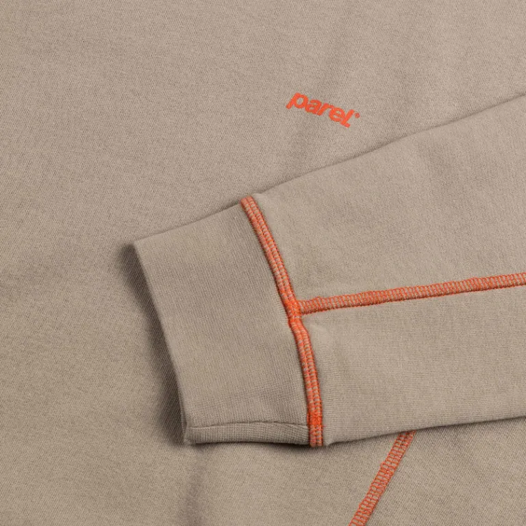 Parel Studios Pullover*Contrast Crewneck Sand