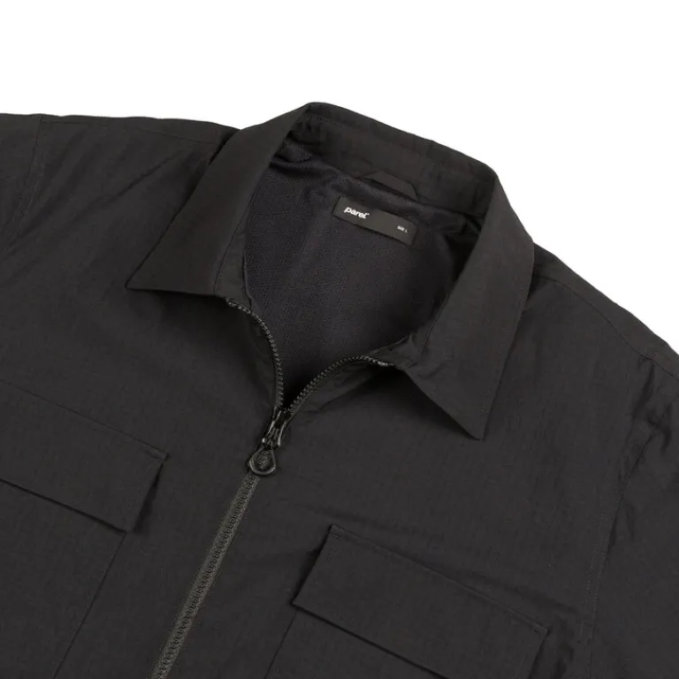 Parel Studios Chemises*Faro Overshirt Black
