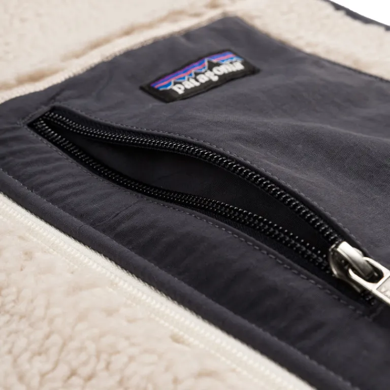 Patagonia Vestes*Classic Retro-X Vest Natural / Smolder Blue