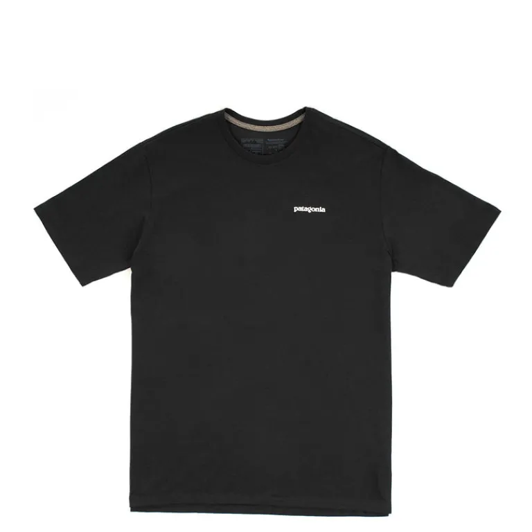 Patagonia T-Shirts*P-6 Logo Responsibili-Tee Black